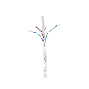 <span class=keywords><strong>สาย</strong></span>เคเบิลอีเธอร์เน็ต YOFC Cat6 UTP 24AWG ทองแดงแท่ง 305 ม. 1000 ฟุต <span class=keywords><strong>สาย</strong></span><span class=keywords><strong>แลน</strong></span>แบบม้วน สำหรับศูนย์ข้อมูล ผ่านการทดสอบ Fluke - Product Image 1