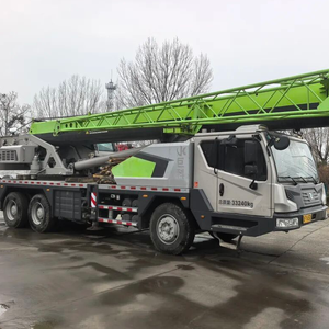 Grue sur camion Zoomlion de 25 tonnes, hauteur de levage de 60 m, grue mobile tout-terrain, poids de 33240 kg, certifiée EPA, modèle 2023 - Product Image 1