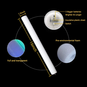 Bâtons lumineux portables pour concerts, 48 cm, LED monochromes en mousse, très demandés pour Noël, la fête des pères, les mariages, les anniversaires et les fournitures de fête - Product Image 3