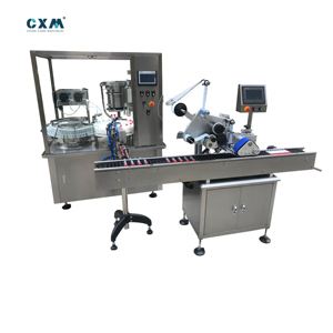 Automatic Test Tube Filling Capping Labeling <b>Machine</b> for Laboratory Reagents, Perfume, Syrup - Product Image 1