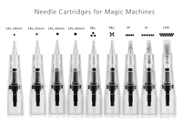 Cartouche d'aiguilles de tatouage jetables, appareil de maquillage, Microblading, ombrage, Eyeliner, sourcils, pièces