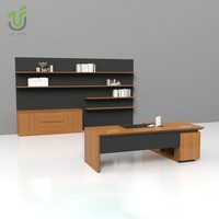 IULTRA Bureau de direction modulaire moderne populaire pour la vente en gros, avec multiples rangements, 3 tiroirs, pour salle de réunion et usage commercial