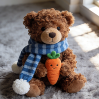 Usine Shengye : Créez votre mini chapeau personnalisé CPC BSCI ASTM, ours en peluche TEDDY, jouets en peluche personnalisés, jouets kawaii pour enfants, cadeau
