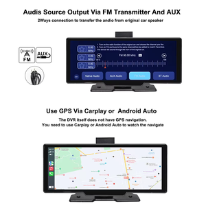 10.26 Inch 4K WIFI ADAS GPS Carplay &amp; <strong>Android</strong> Auto 3840*2160P Dash <strong>Cam</strong> Car Dashboard Video Recording Loop Record Phone APP - Product Image 3