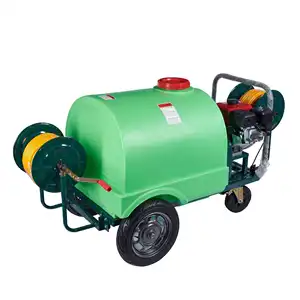 Pulvérisateur d'eau de jardin à poussée manuelle de 300 litres Pulvérisateur à essence agricole Pulvérisateur agricole camion