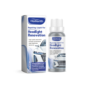 Homonth น้ำยาทำความสะอาดไฟหน้ารถ, น้ำยาดับไฟหน้าสำหรับซ่อมไฟหน้ารถ - Product Image 1