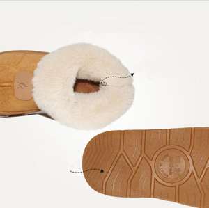 Wholesale New Products PVC Sole Ladies <b>slippers</b> Faux Suede Upper Furry <b>slippers</b> With Wholesale Direct Sales - Product Image 3