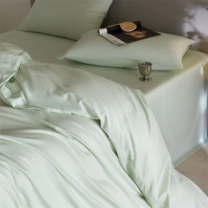 Thân thiện với môi 100% hữu cơ tre Lyocell bedsheets <span class=keywords><strong>bedding</strong></span> Set 4 cái Tấm tre hữu cơ tre làm mát <span class=keywords><strong>bedding</strong></span> Set - Product Image 3