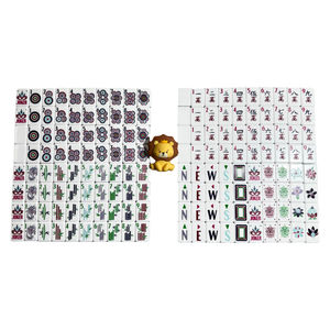 Juego de Cartas de Ajedrez Portátil para Exteriores, Fichas de Mahjong de Acrílico de Estilo Americano de Alta Calidad Resistentes a los Arañazos - Product Image 6