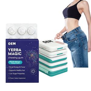 Goma de Mascar de Yerba <span class=keywords><strong>Mate</strong></span> <span class=keywords><strong>Sin</strong></span> Azúcar, Refresco Natural Energético, Venta al Por Mayor - Product Image 3