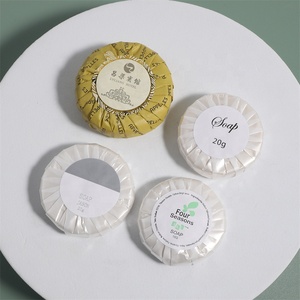 Jabón Desechable Circular con Logotipo Personalizado, Jabón de Viaje para <span class=keywords><strong>Hotel</strong></span>, Mini Jabón Portátil Hidratante para Limpieza Básica del Cuerpo y Manos - Product Image 1