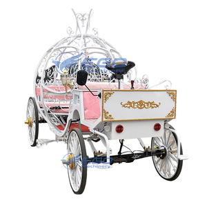 Nueva Carruaje de Calabaza, Carruaje de Cenicienta, Carruaje Puxado por Caballos, Carruaje de Princesa, Elegante y Moderno, Carruaje Vintage en Venta - Product Image 1