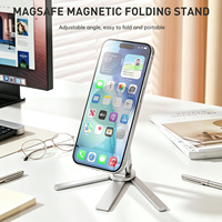 Support d'ordinateur de bureau/lit en alliage d'aluminium MDH-ZJ24 à hauteur réglable, magnétique et flexible, pour cheveux raides (ou : pour cheveux lisses)