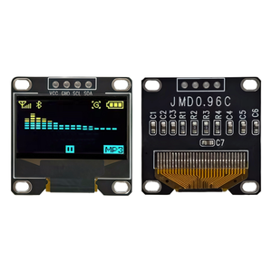 Jmd0.96oled Blauw Dubbele Kleur Wit 128X64 Oled Lcd Ssd1306 Weergavemodule Voor Arduino 0.96 "I2c Iic Communiceren - Product Image 5