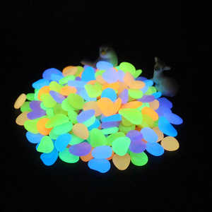 Galets de jardin phosphorescents pour trottoirs, terrasses, pelouses, patios, décoration de bassins à poissons, pierres lumineuses - Product Image 3
