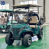 Voiturette de golf électrique personnalisée CAMP, moteur AC 5000W, batterie au lithium, buggy de golf tout-terrain surélevé, véhicule de tourisme à quatre roues