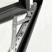 Soporte de Acero Inoxidable para Ventanas Abatibles, Kit de Repuesto, Material 304, para Edificios de Oficinas