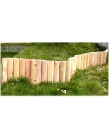 Portails d'entrée en bambou naturel écologiques au design élégant avec cadre en bois flexible - Entrée de jardin économique avec revêtement en poudre