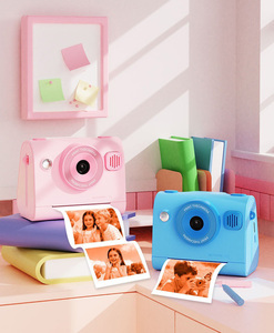 กล้องถ่ายรูปเด็ก D103 พร้อมเครื่องพิมพ์ความร้อนในตัว พิมพ์ภาพสีทันที สำหรับเด็กชายและเด็กหญิง - Product Image 1