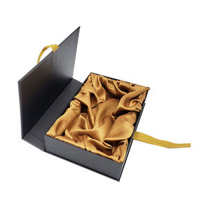 Customizable Eco-Friendly Book-Shaped Rigid Gift Box Magnetic Closure Recycled Materials 2cm Custom Logo for Jewelry Weddings - Product Image 1