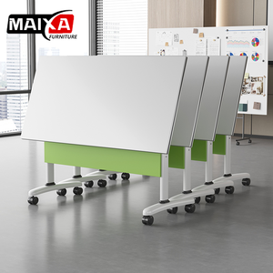 <span class=keywords><strong>Table</strong></span> et chaises modulaires <span class=keywords><strong>de</strong></span> formation en MDF pour bureau, à assembler et à emboîter, pour quatre personnes, <span class=keywords><strong>par</strong></span> Designer Furniture - Product Image 1