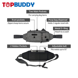 थोक पानी के सबूत कुत्ते बैग प्रशिक्षण इलाज थैली ले जाने के लिए समायोज्य पट्टा नाश्ता और खिलौने - Product Image 6