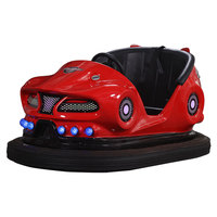 Voiture tamponneuse pour adultes, utilisation intérieure/extérieure, parc d'aventure, centre commercial, parc d'attractions, moteur électrique 24V 400W, gonflable, fibre de verre, 2 places