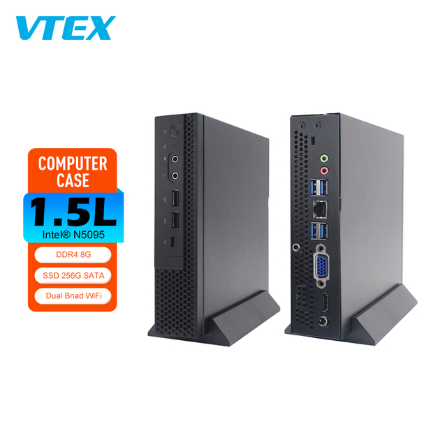 Hot Sale Desktop Case Cpu Cabinet Computer Casing Pc Computer Cases Towers Mini Shell 1.5L Desktop Computer Case