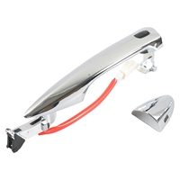 Poignées de porte extérieures chromées avant gauche 69220-33060/ 69218-33010 pour Lexus Es350 LS460/600h 2007-2012 Poignée de porte extérieure