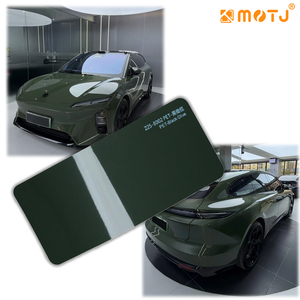 Pellicola per Wrapping <span class=keywords><strong>Auto</strong></span> in PET Nero Oliva di Alta Qualità 7.5mil, Senza Bolle d'Aria, Vinile per Wrapping Completo con Cambio Colore - Product Image 1