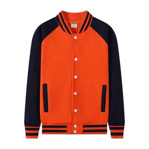 Precio al por mayor logotipo personalizado chaqueta de bombardero del equipo de béisbol de la escuela chaquetas baratas Letterman chaqueta para hombre - Product Image 3