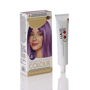 صبغة شعر بلون النبيذ الأحمر، كريم صبغة شعر عصري للتطبيق الذاتي، صبغة شعر شبه دائمة - Product Image 4