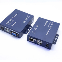 Extensor de consola KVM VGA sobre Cat6 UTP para dispositivos USB y PS/2