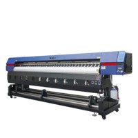 Impresora de Gran Formato con Tinta Eco Solvente, Doble Cabezal 3200, Máquina de Impresión de Pancartas de Alta Calidad