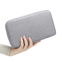 Sac de rangement organisateur pochette technique étanche avec porte-stylo poches intérieures pour câbles accessoires numériques chargeur sac à fermeture éclair