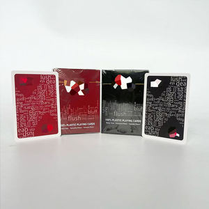 Vente directe d'usine, cartes de poker en plastique de bonne qualité, jeu de cartes imperméable - Product Image 3