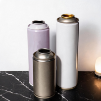 Vente en gros de petits flacons pulvérisateurs en aluminium de 10 ml et 150 ml, flacons vides à col vissé, OEM ODM médical