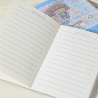 64K6480 DePai Carnet à manches EVA Skin-Feel 80 Feuilles Couleurs accrocheuses Reliure robuste