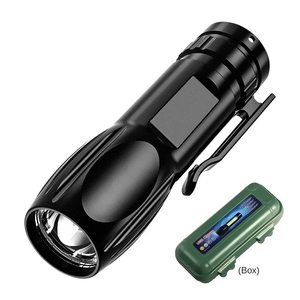 Lampe torche portable ultra-lumineuse de 1000 lumens rechargeable par USB avec clip de fixation pour le camping, la randonnée, le cyclisme et la pêche - Product Image 6
