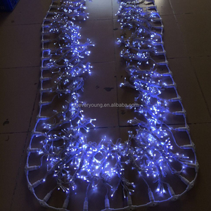 Bleu étanche IP 67 câble en caoutchouc projet professionnel Commercial extérieur 230v Led noël jardin <span class=keywords><strong>guirlande</strong></span> décoration extérieure - Product Image 3