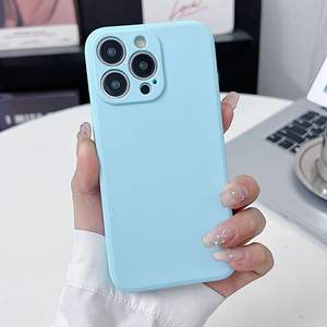 เคสโทรศัพท์มือถือซิลิโคน TPU สีสันตามสั่ง ขายส่ง พร้อมป้องกันกล้อง สำหรับ <span class=keywords><strong>iPhone</strong></span> 16 17 Pro Max - Product Image 5