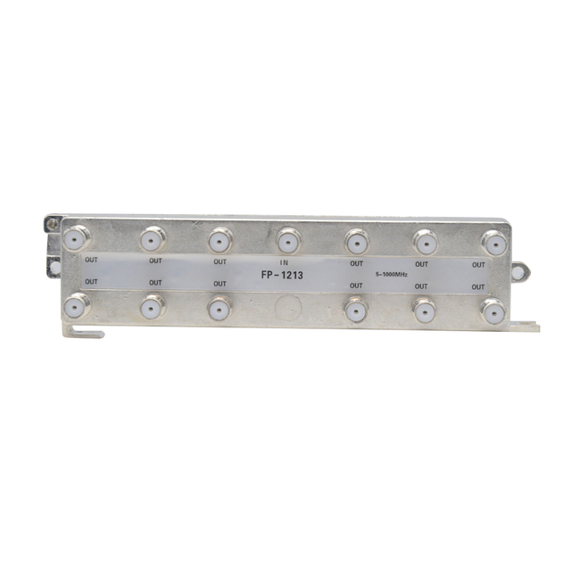 MT-FP-1213 CATV Satellite Coaxial Splitter 12 Way Out 1 Input Cable TV Splitter