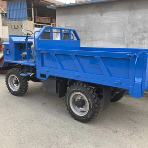 Vehículo Agrícola de Ingeniería con Tracción en las Cuatro Ruedas, Tractor de Ruedas Monocilíndrico de 150-250hp Diésel, Volquete con Capacidad de 1-10t - Product Image 3