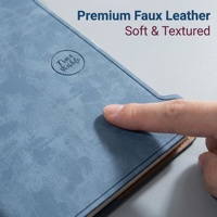 Carnet à couverture en cuir PU, carnet de haute qualité, résistant à l'usure et facile à nettoyer, avec support pour stylo, carnet à couverture rigide