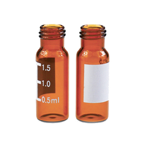 Viales de HPLC ámbar de 2 ml con tapa de rosca de 9 mm para autosampler de laboratorio, compatibles con Shimadzu - Product Image 2