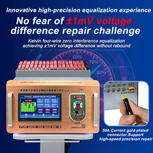 เครื่องวิเคราะห์และปรับสมดุลแบตเตอรี่ลิเธียม Li-ion/LiFePO4 สำหรับยานยนต์พลังงานใหม่ SUNKKO 2532C พร้อมกระแสไฟ 1-20A - Product Image 4