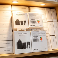 Chargeur Type C 25W TA800 à succès avec prise US UK EU et câble Type C de 1m – Adaptateur de charge ultra-rapide USB C pour Samsung S26 S25 S24 S20