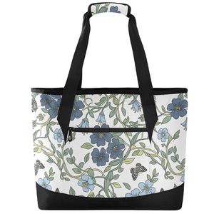 Custom Print Waterproof Lunch <b>Cooler</b> <b>Bag</b> Vintage Wholesale Thermal Lunch <b>Bag</b> for Women Office - Product Image 3