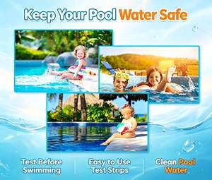 Bandelettes de test d'eau 7 en 1 pour piscine et spa, lecture rapide, utilisation facile, test du chlore, de l'alcalinité, de la dureté et du <span class=keywords><strong>pH</strong></span> - Product Image 6