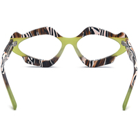 Monture de lunettes Borregls en acétate mat pour femme, lunettes de vue rétro multicolores œil de chat de haute qualité, lunettes optiques homme 9291